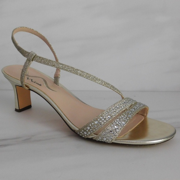 nina naydeen sandal gold